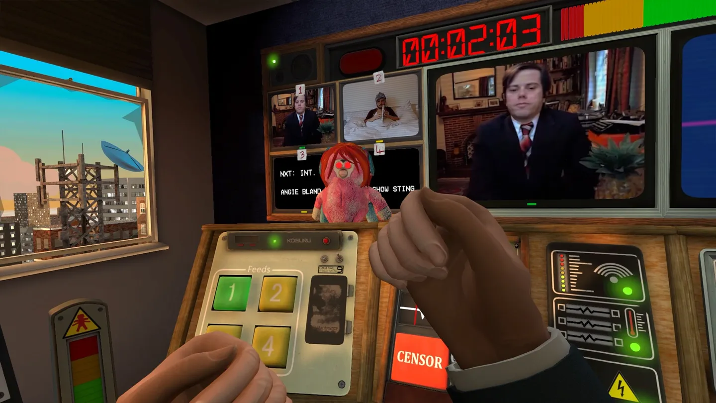 #4. Not For Broadcast (Meta) Podle: tinyBuild Games