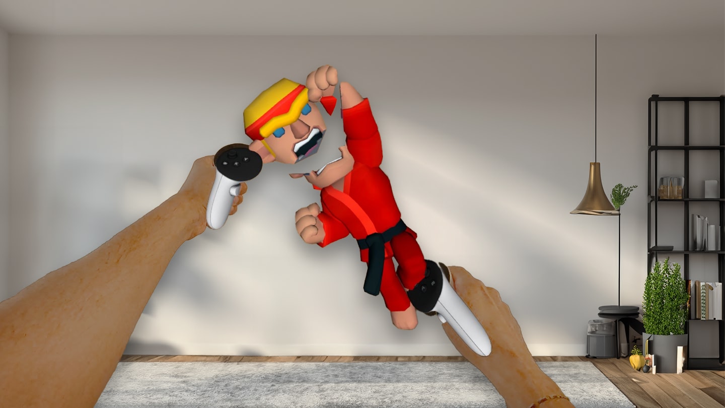 #3. Fractured: Mixed Reality 3D puzzle (Meta) By: MIXRIFT